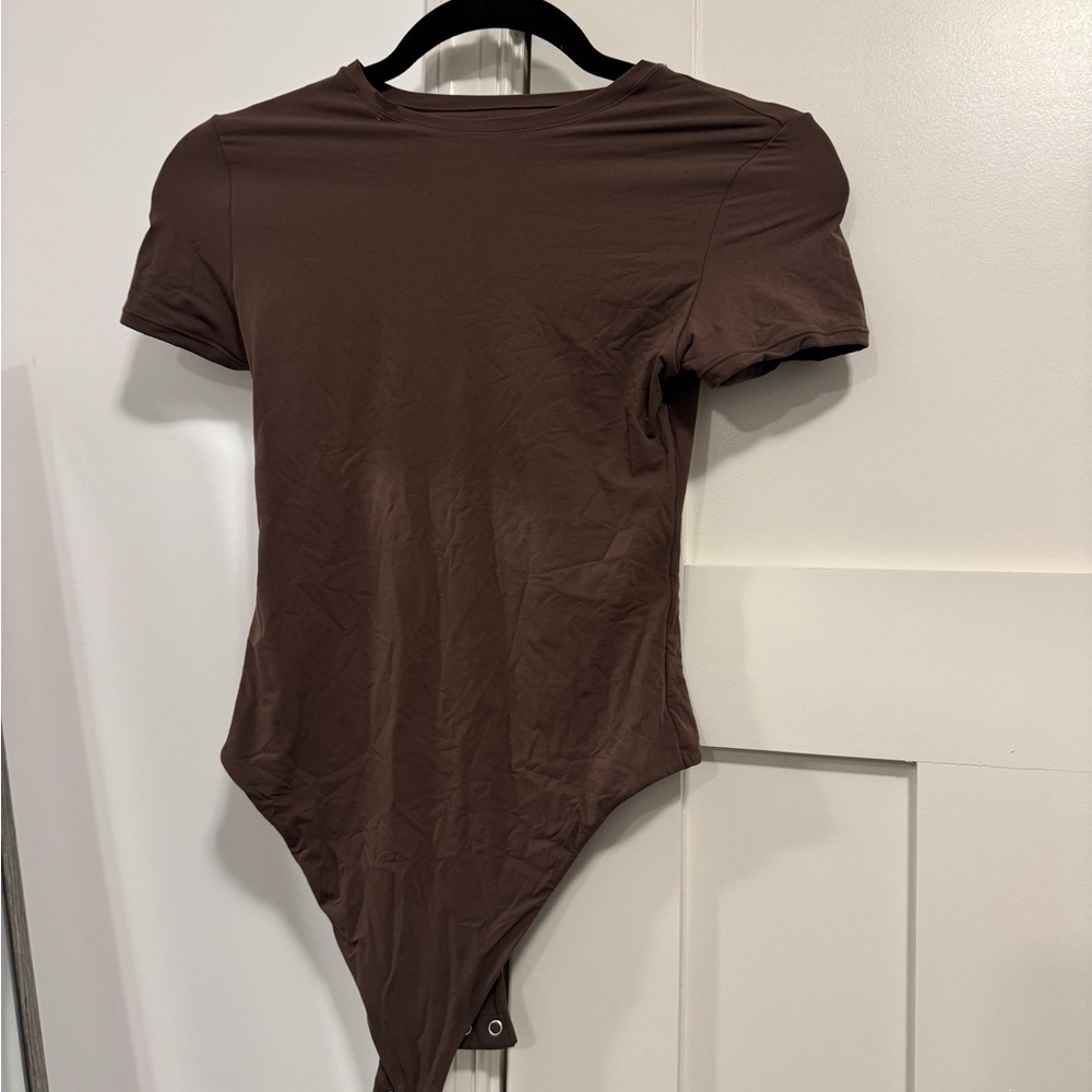 Auden Chocolate Short Sleeve Bodysuit
